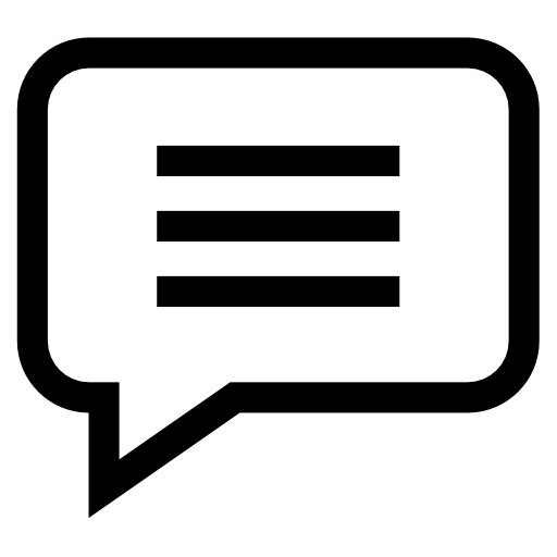 icono de comentarios