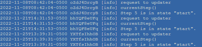 Step 5 is currently in process. Please reload this page later