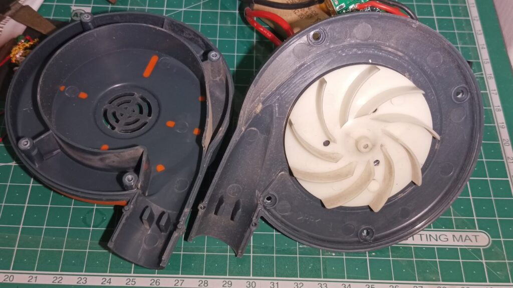 Vista interior Turbina