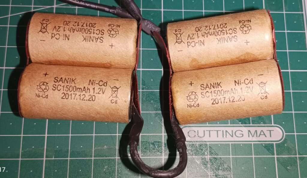 Pack de baterias Ni-Cd