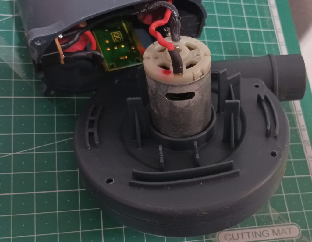 Vista interior motor